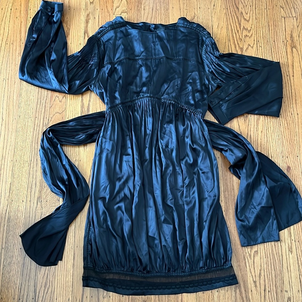VTG Gianfranco Ferre Elegant Stretch Silk Dress M